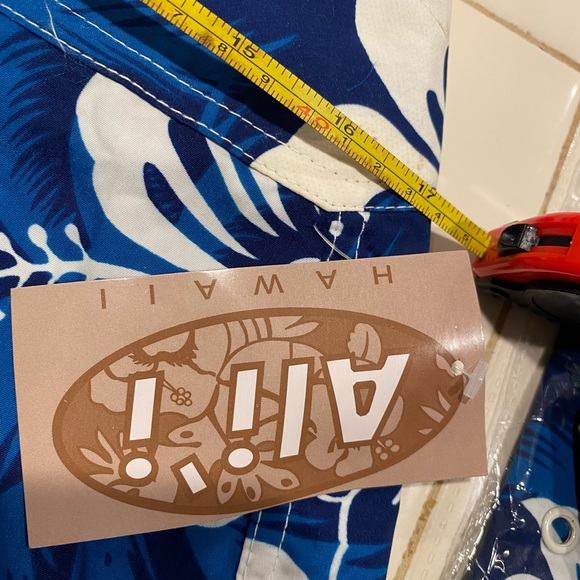 Kids Hawaiian print shorts for sale! Size 13. Brand new! - Picture 5 of 9